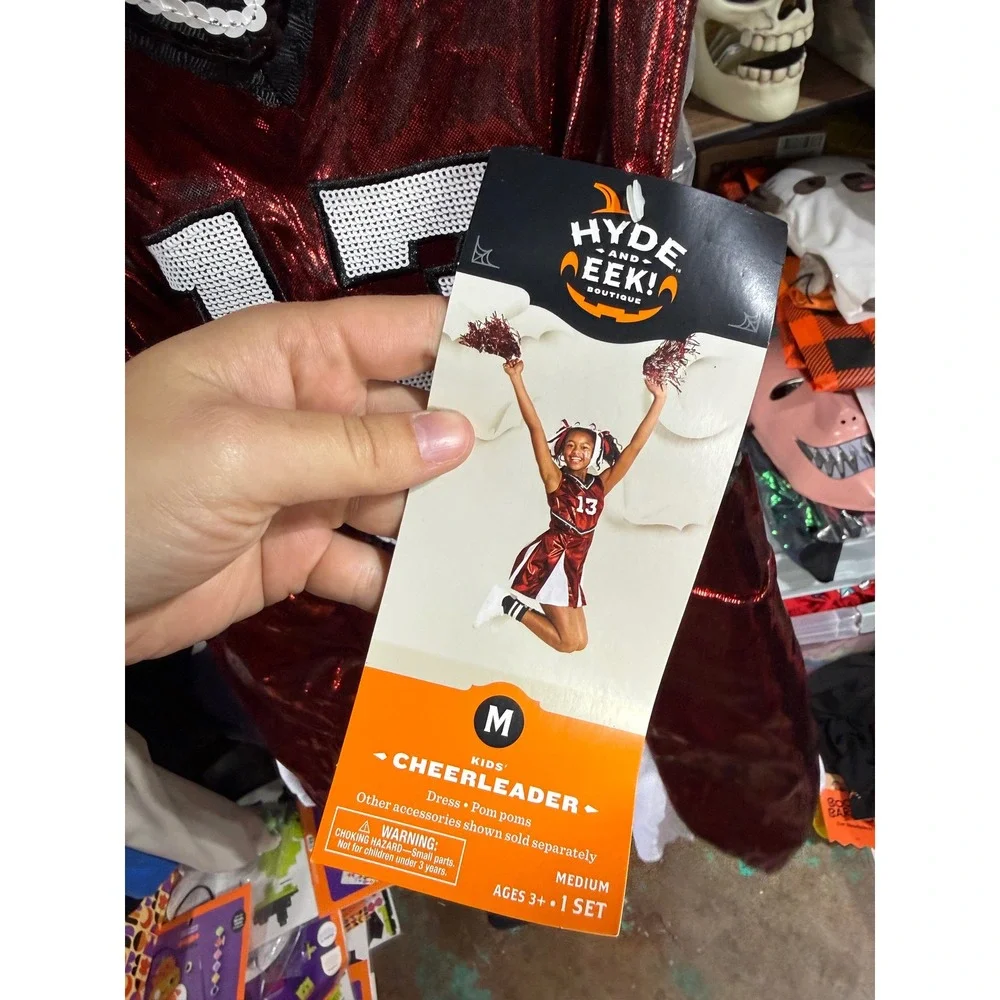 Hyde & Eek kids cheerleader costume